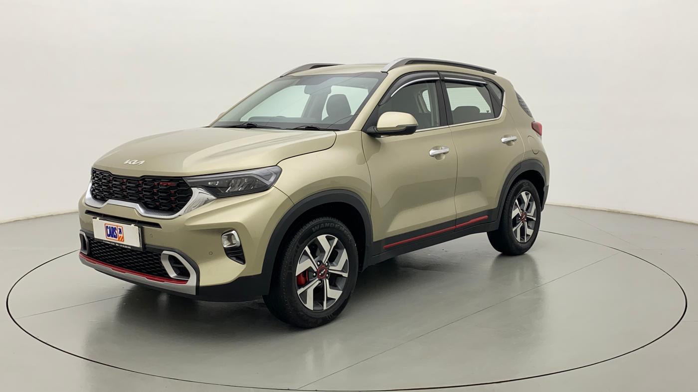 2021 KIA SONET GTX PLUS 1.5D  AT, Diesel, Automatic, 39,565 km, Left Front Diagonal
