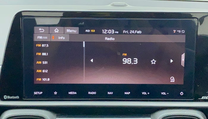 2021 KIA SONET GTX PLUS 1.5D  AT, Diesel, Automatic, 39,565 km, Infotainment System