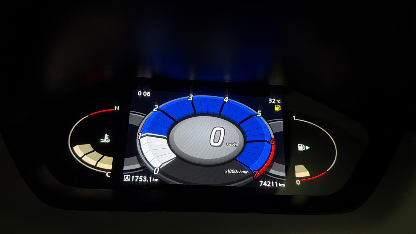 2021 Nissan MAGNITE XV MT, Petrol, Manual, 74,141 km, Odometer Image