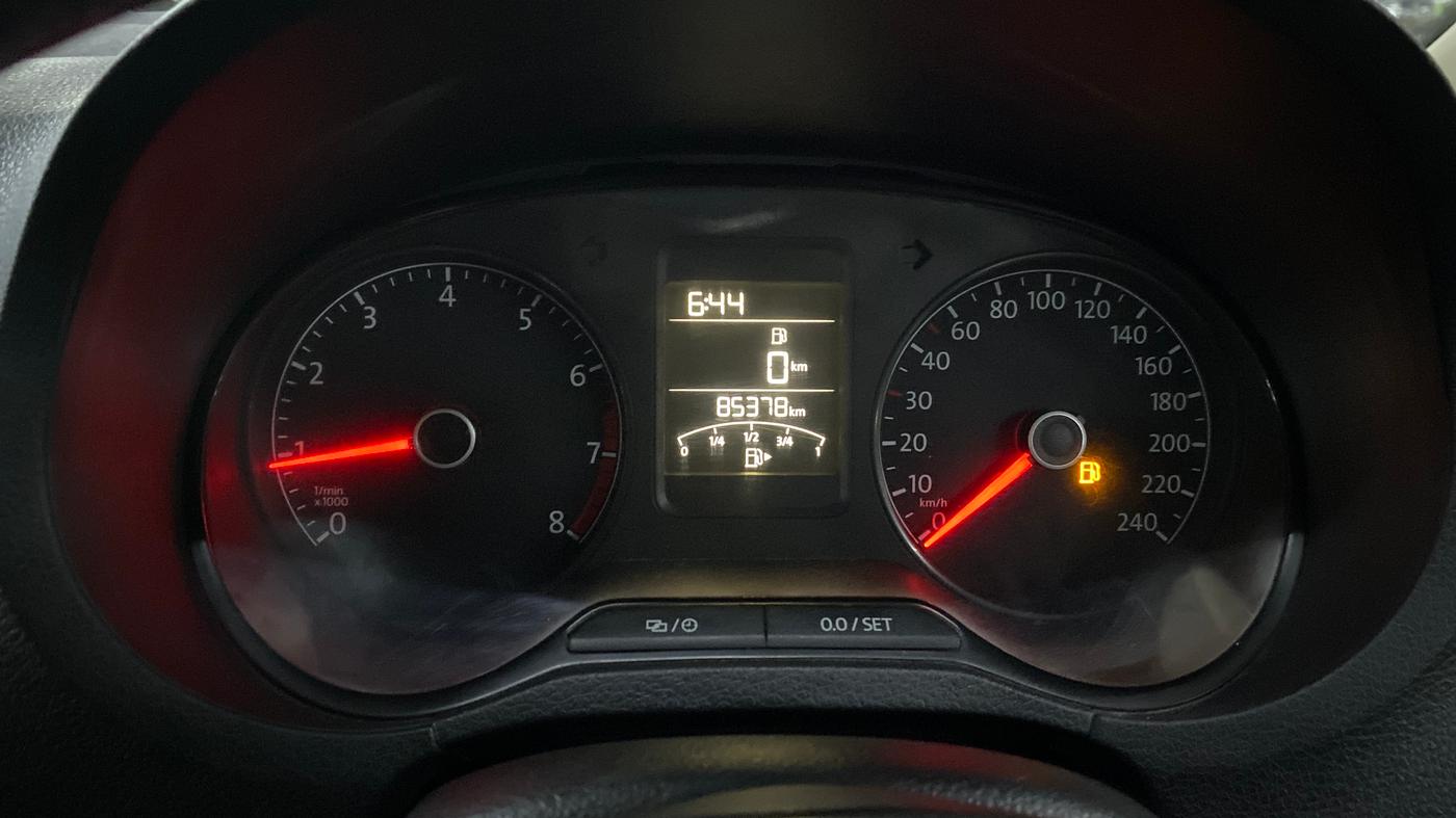 2016 Volkswagen Polo HIGHLINE1.2L, Petrol, Manual, 85,365 km, Odometer Image