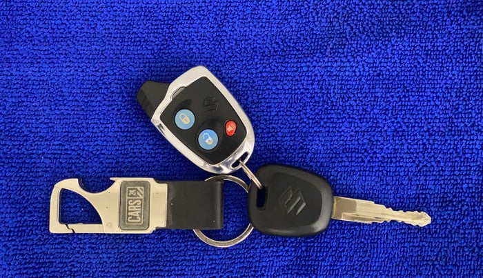 2020 Maruti New Wagon-R LXI CNG 1.0, CNG, Manual, 57,213 km, Key Close Up