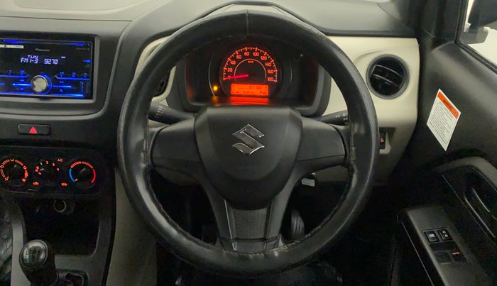 2020 Maruti New Wagon-R LXI CNG 1.0, CNG, Manual, 57,213 km, Steering Wheel Close Up
