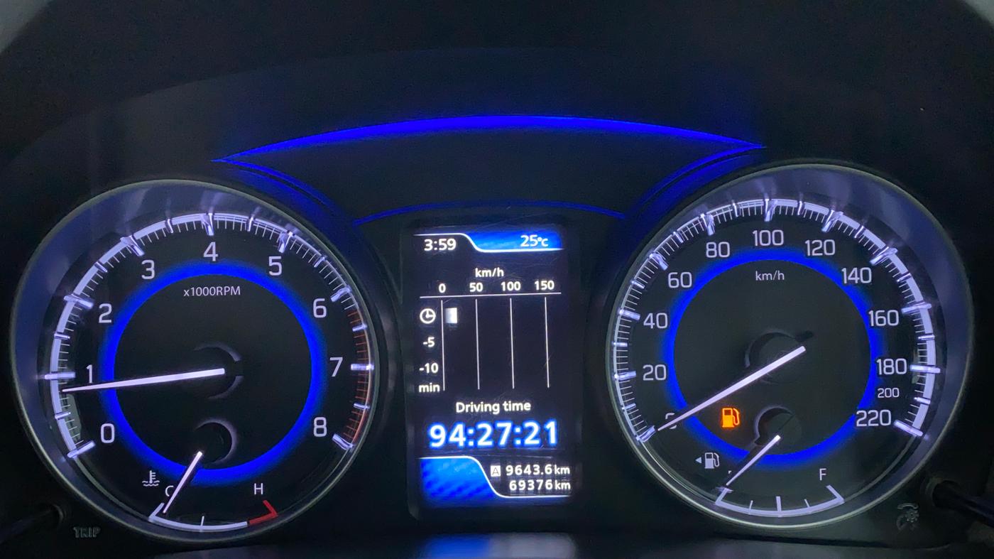 2017 Maruti Baleno ALPHA 1.2 K12, Petrol, Manual, 69,867 km, Odometer Image