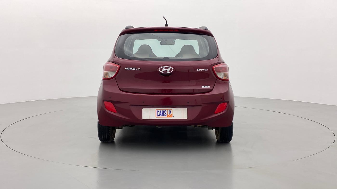 2014 Hyundai Grand i10 SPORTZ 1.2 KAPPA VTVT, Petrol, Manual, 36,584 km, Back/Rear