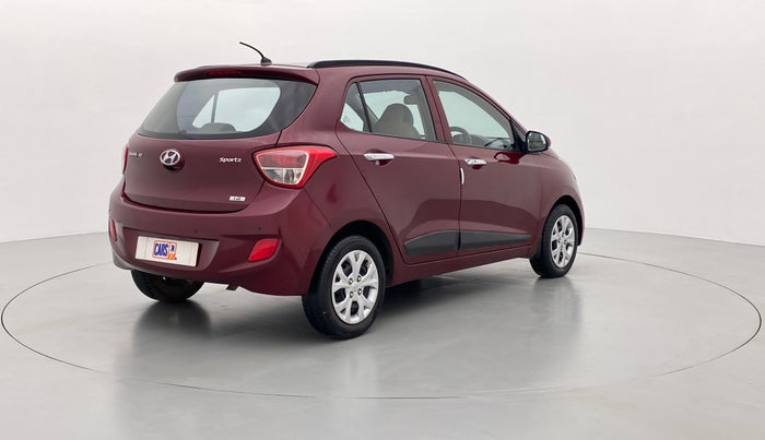 2014 Hyundai Grand i10 SPORTZ 1.2 KAPPA VTVT, Petrol, Manual, 36,584 km, Right Back Diagonal