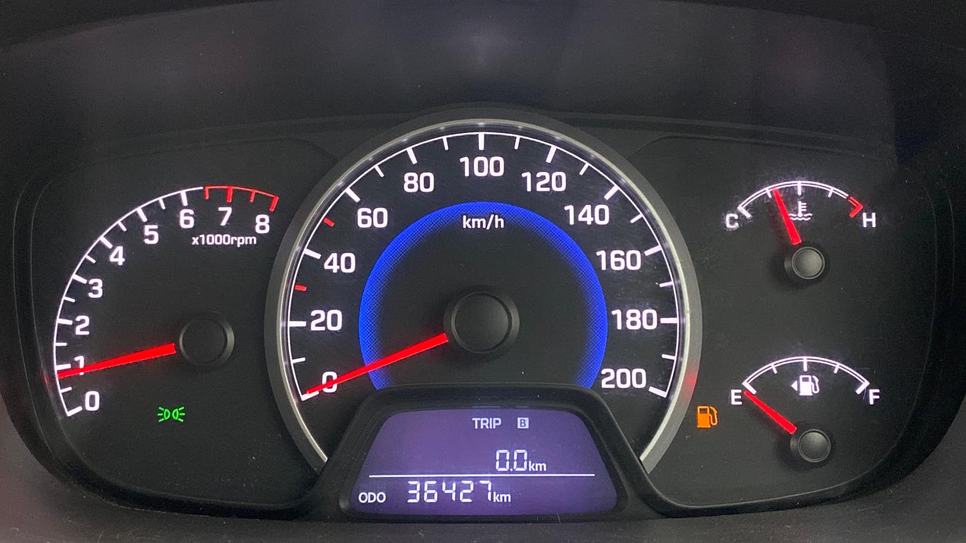 2014 Hyundai Grand i10 SPORTZ 1.2 KAPPA VTVT, Petrol, Manual, 36,584 km, Odometer Image