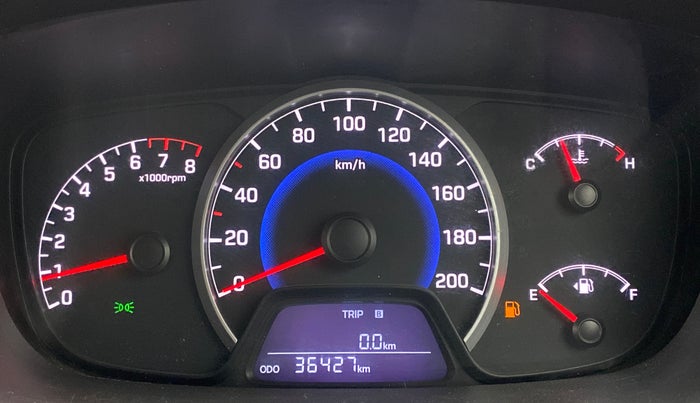 2014 Hyundai Grand i10 SPORTZ 1.2 KAPPA VTVT, Petrol, Manual, 36,584 km, Odometer Image