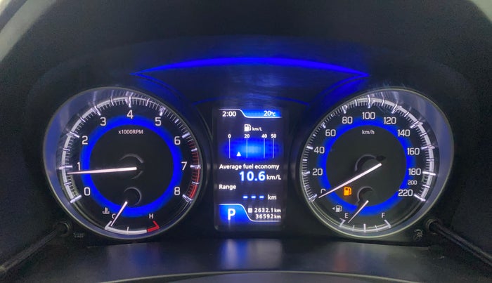 2018 Maruti Baleno ALPHA CVT PETROL 1.2, Petrol, Automatic, 36,545 km, Odometer Image