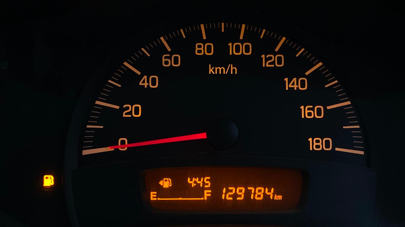 2015 Maruti Celerio VXI, Petrol, Manual, 1,29,781 km, Odometer Image