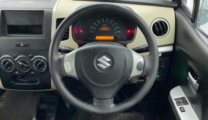 2017 Maruti Wagon R 1.0 LXI CNG, CNG, Manual, 53,401 km, Steering Wheel Close Up