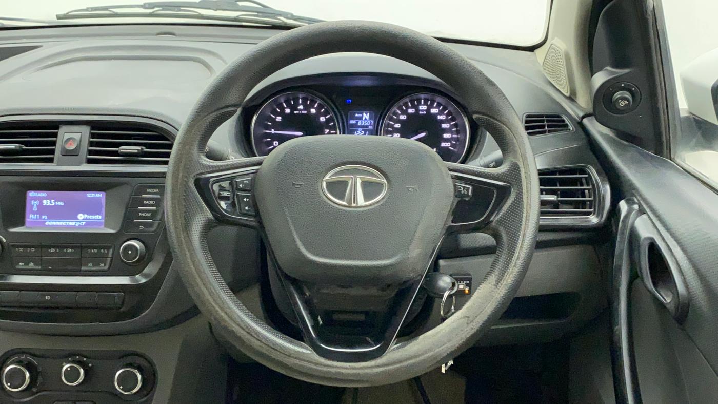 2018 Tata TIGOR XTA PETROL, CNG, Automatic, 83,506 km, Steering Wheel Close Up