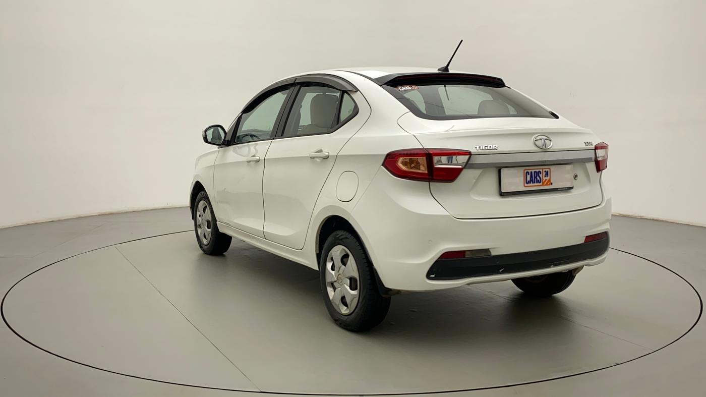 2018 Tata TIGOR XTA PETROL, CNG, Automatic, 83,506 km, Left Back Diagonal