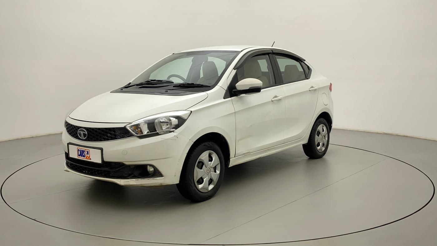 2018 Tata TIGOR XTA PETROL, CNG, Automatic, 83,506 km, Left Front Diagonal