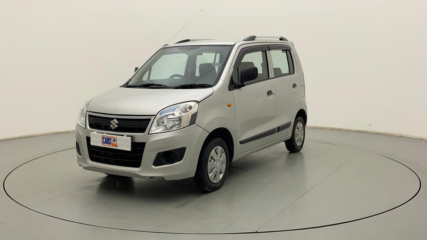 2014 Maruti Wagon R 1.0 LXI, Petrol, Manual, 49,680 km, Left Front Diagonal