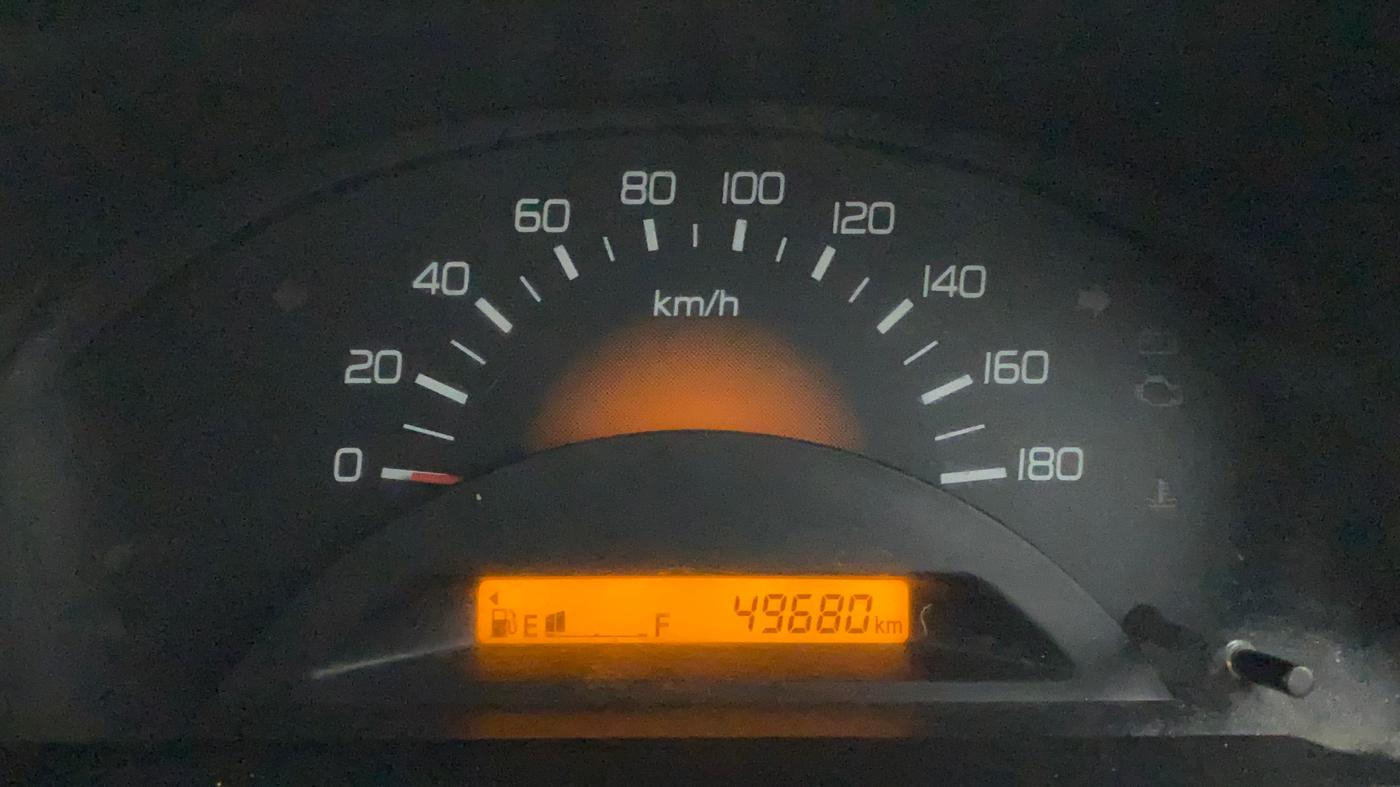 2014 Maruti Wagon R 1.0 LXI, Petrol, Manual, 49,680 km, Odometer Image