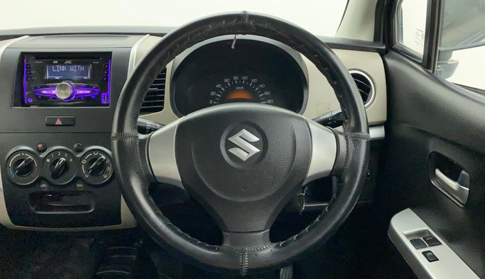 2014 Maruti Wagon R 1.0 LXI, Petrol, Manual, 49,680 km, Steering Wheel Close Up