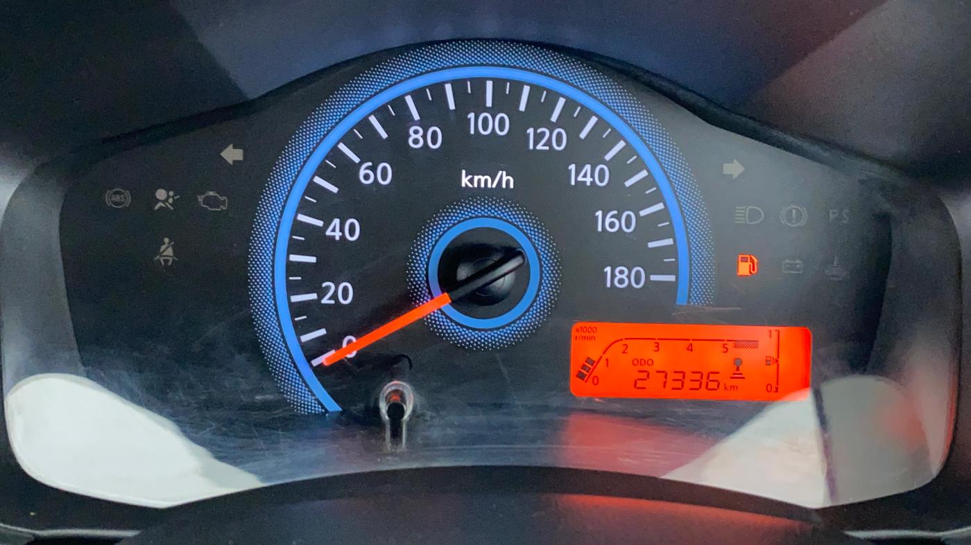 2019 Datsun Redi Go A, Petrol, Manual, 27,411 km, Odometer Image