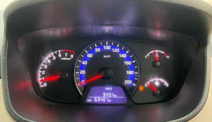 2017 Hyundai Xcent SX 1.2, Petrol, Manual, 63,357 km, Odometer Image