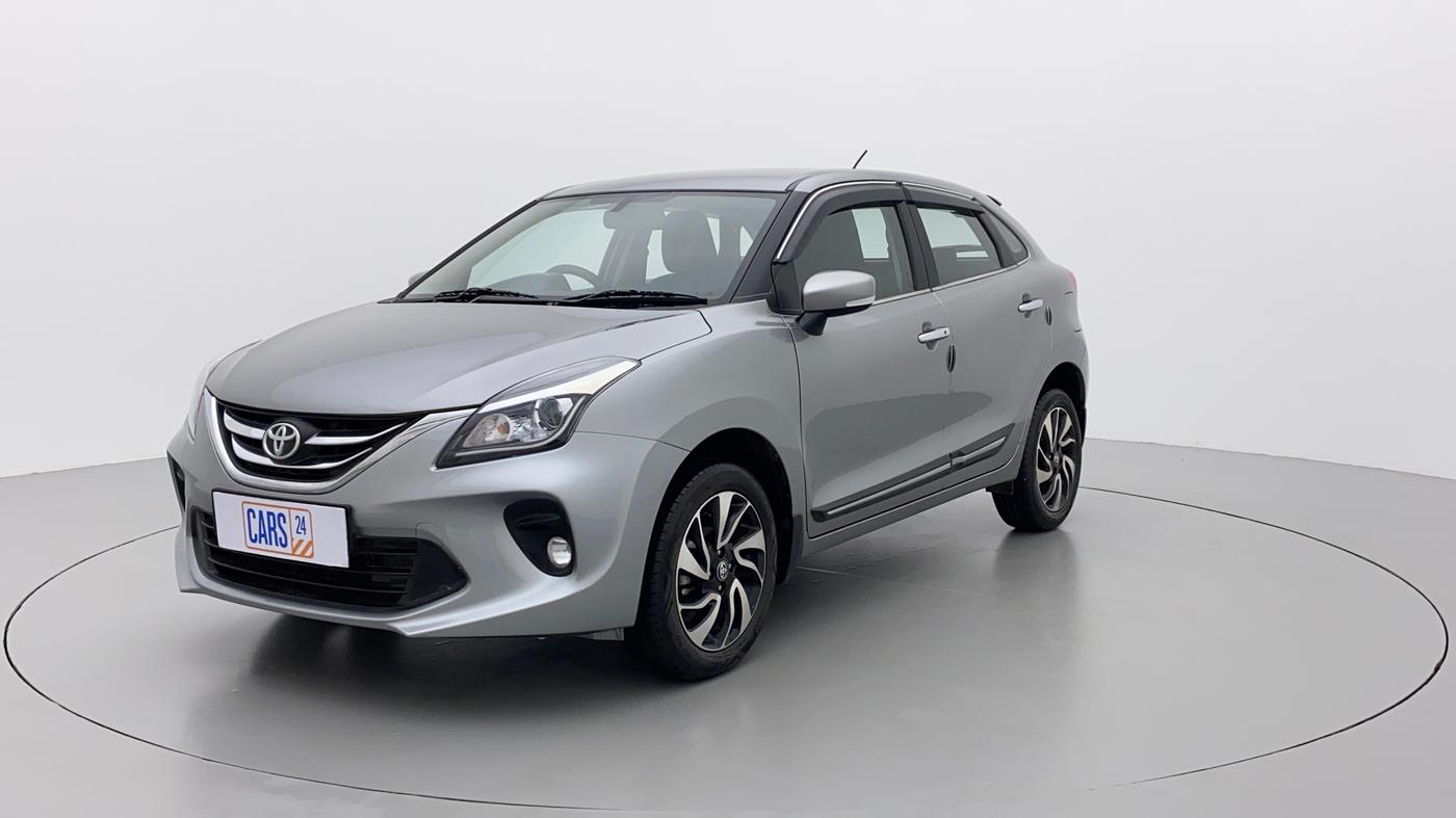 2021 Toyota Glanza G, Petrol, Manual, 12,954 km, Left Front Diagonal