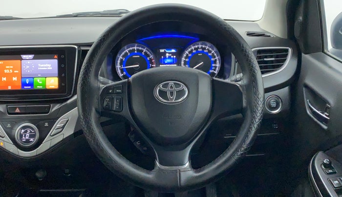 2021 Toyota Glanza G, Petrol, Manual, 12,954 km, Steering Wheel Close Up