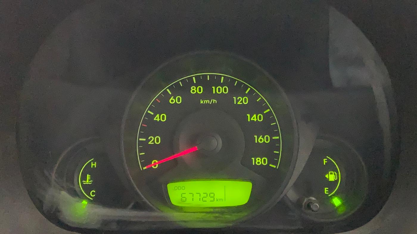 2013 Hyundai Eon ERA +, Petrol, Manual, 67,729 km, Odometer Image