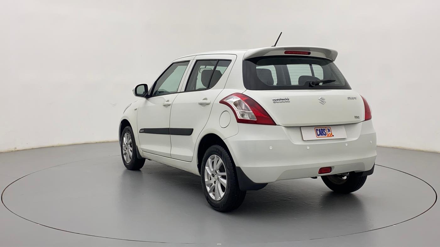 2012 Maruti Swift ZXI D, Petrol, Manual, 80,028 km, Left Back Diagonal (45- Degree) View