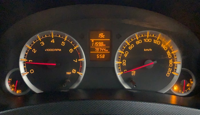 2012 Maruti Swift ZXI D, Petrol, Manual, 80,028 km, Odometer View