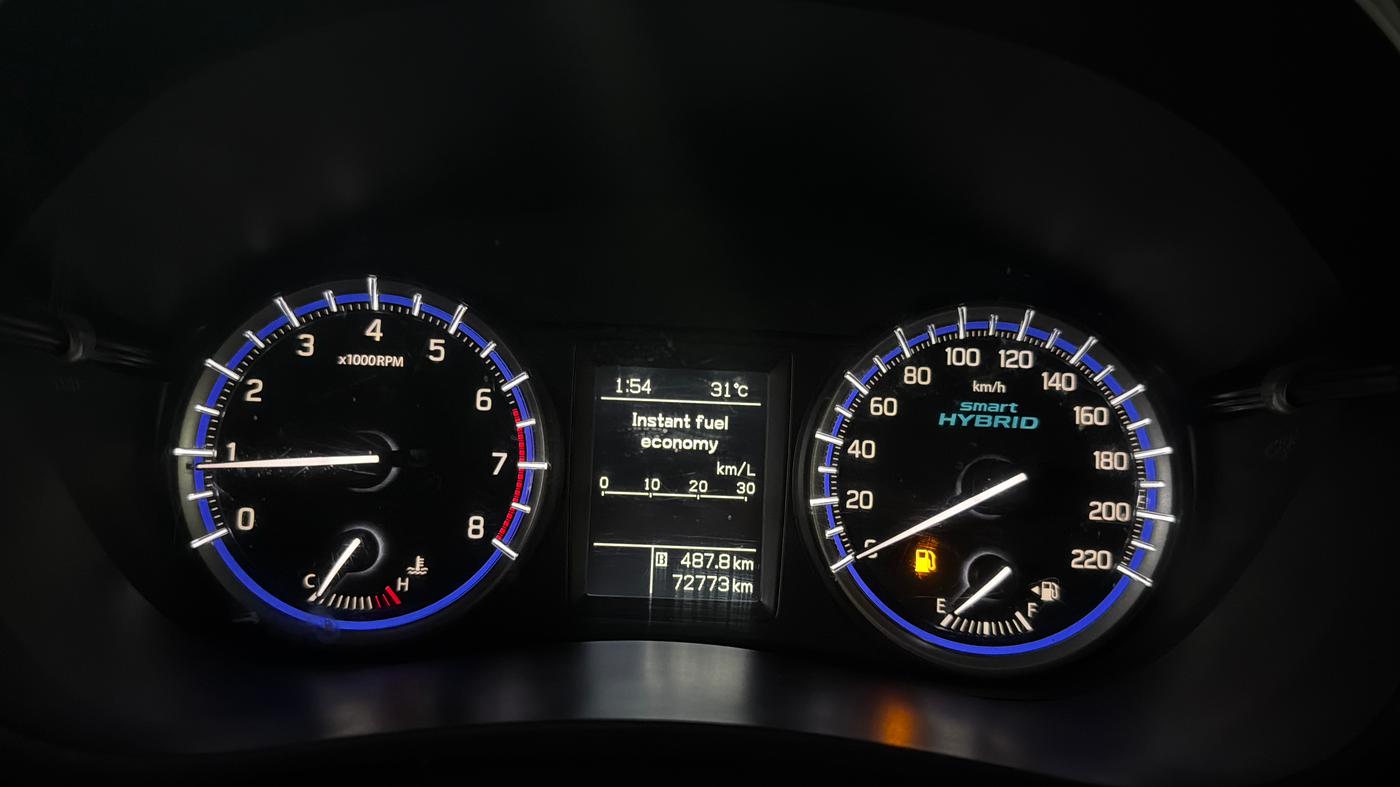 2021 Maruti S Cross ZETA 1.5, Petrol, Manual, 72,773 km, Odometer Image
