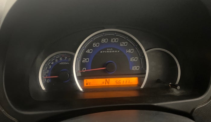 2016 Maruti Wagon R Stingray VXI AMT(O), Petrol, Automatic, 56,085 km, Odometer Image