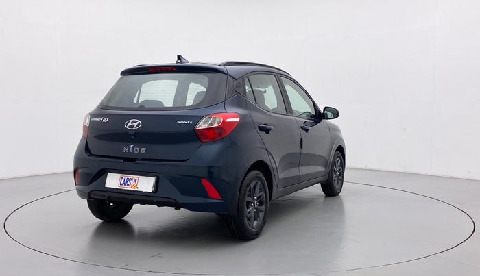 2021 Hyundai GRAND I10 NIOS SPORTZ 1.2 KAPPA VTVT, Petrol, Manual, 23,756 km, Right Back Diagonal
