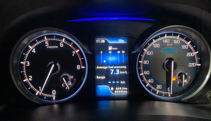 2021 Maruti XL6 ZETA MT, Petrol, Manual, 66,333 km, Odometer Image