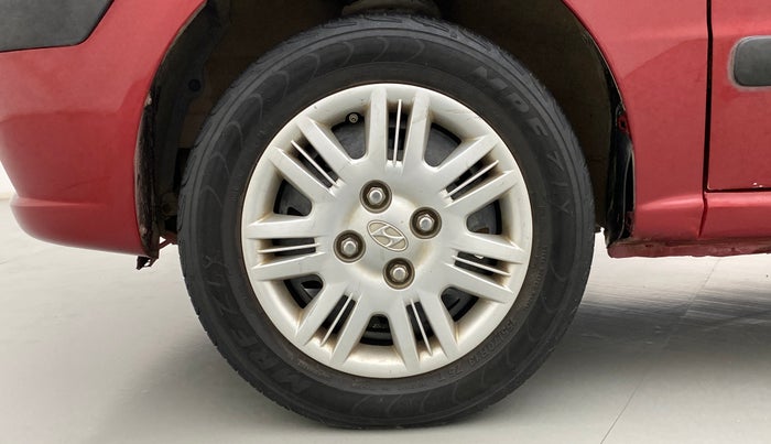 2010 Hyundai Santro Xing GLS, Petrol, Manual, 63,231 km, Left Front Wheel