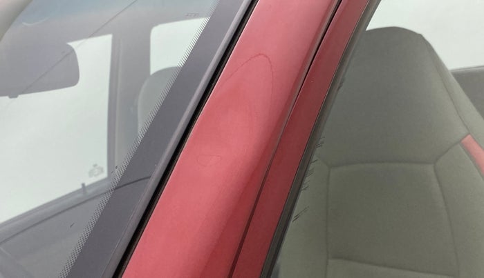 2010 Hyundai Santro Xing GLS, Petrol, Manual, 63,231 km, Left A pillar - Slightly dented