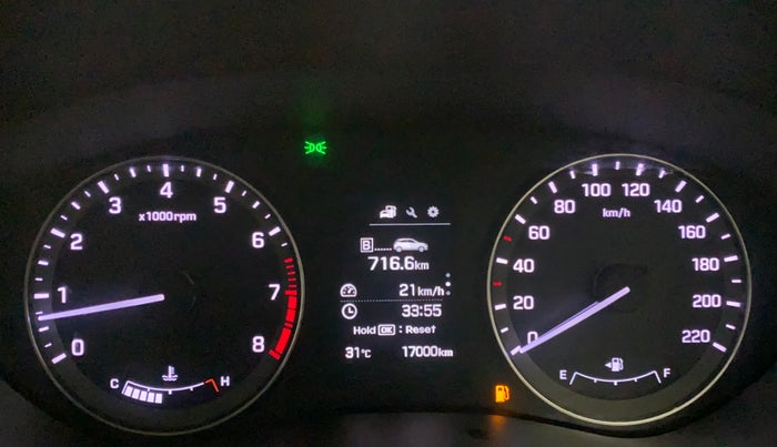 2016 Hyundai Elite i20 ASTA 1.2 (O), Petrol, Manual, 17,000 km, Odometer Image