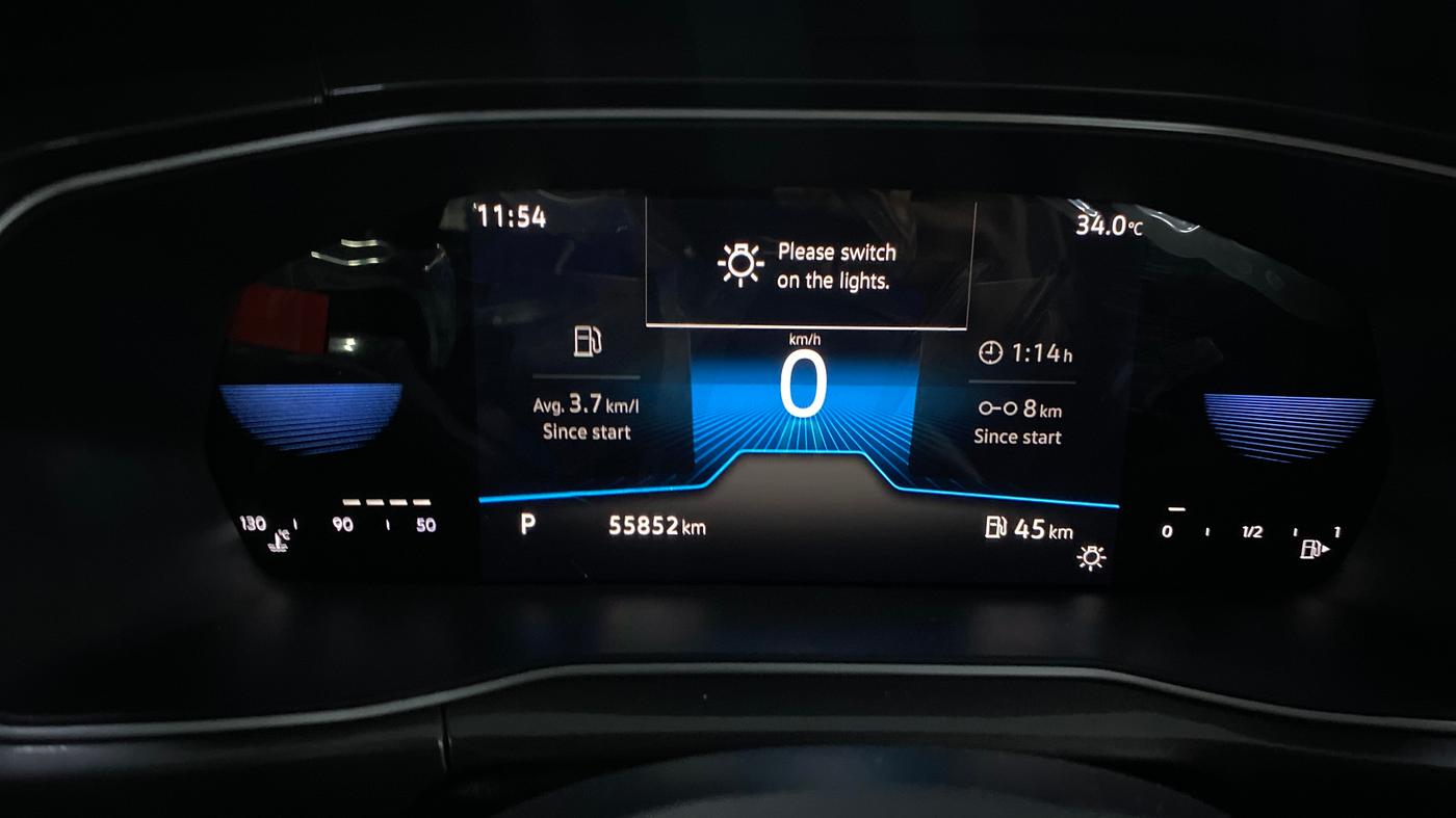2023 Volkswagen TAIGUN TOPLINE 1.0 TSI AT, Petrol, Automatic, 55,843 km, Odometer Image
