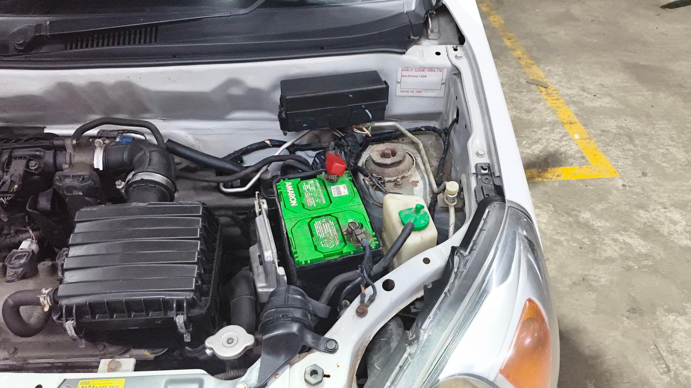 2017 Maruti Alto 800 VXI, Petrol, Manual, 28,856 km, Engine View - Left