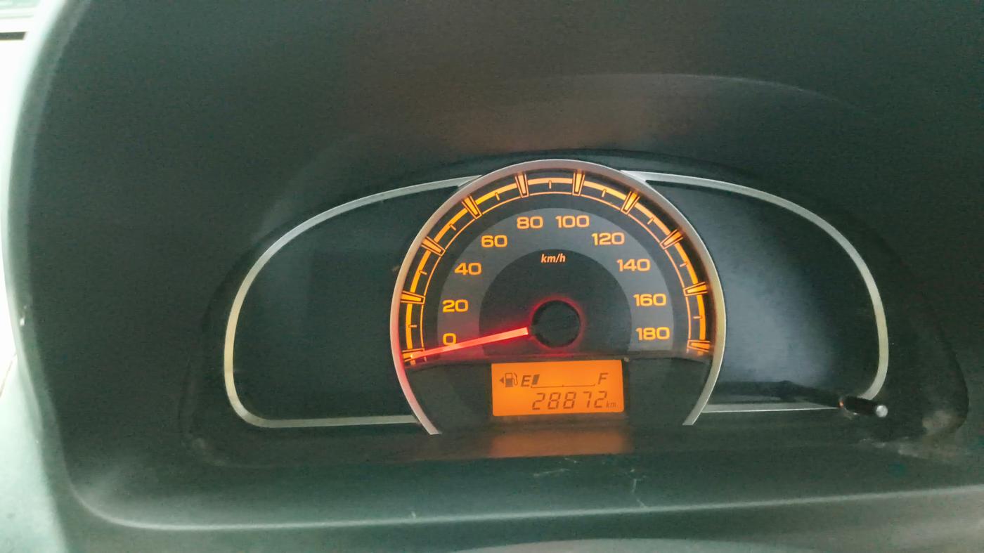 2017 Maruti Alto 800 VXI, Petrol, Manual, 28,856 km, Odometer Image