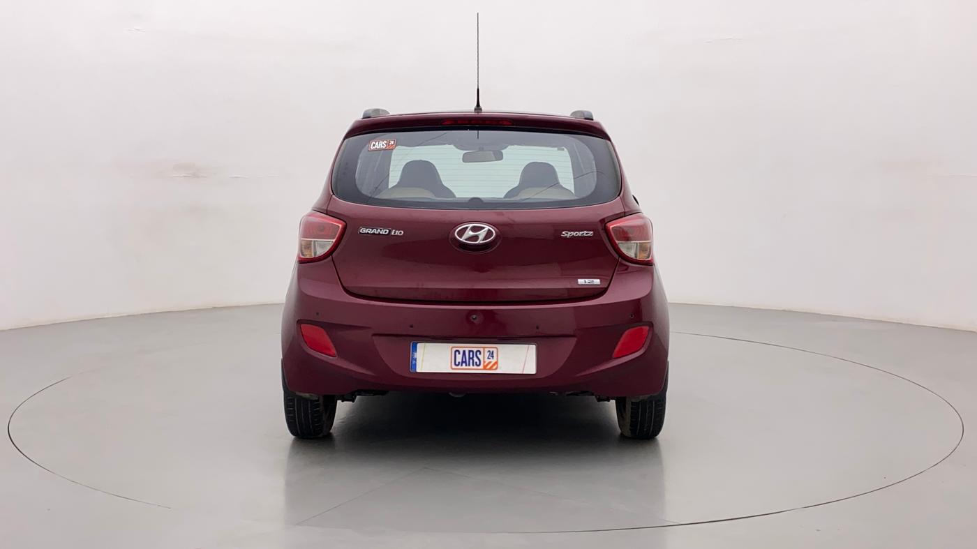 2015 Hyundai Grand i10 SPORTZ 1.2 KAPPA VTVT, Petrol, Manual, 36,916 km, Back/Rear