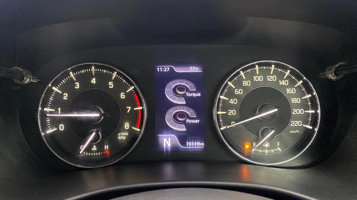 2022 Maruti Baleno ALPHA 1.2 AGS, Petrol, Automatic, 70,338 km, Odometer Image
