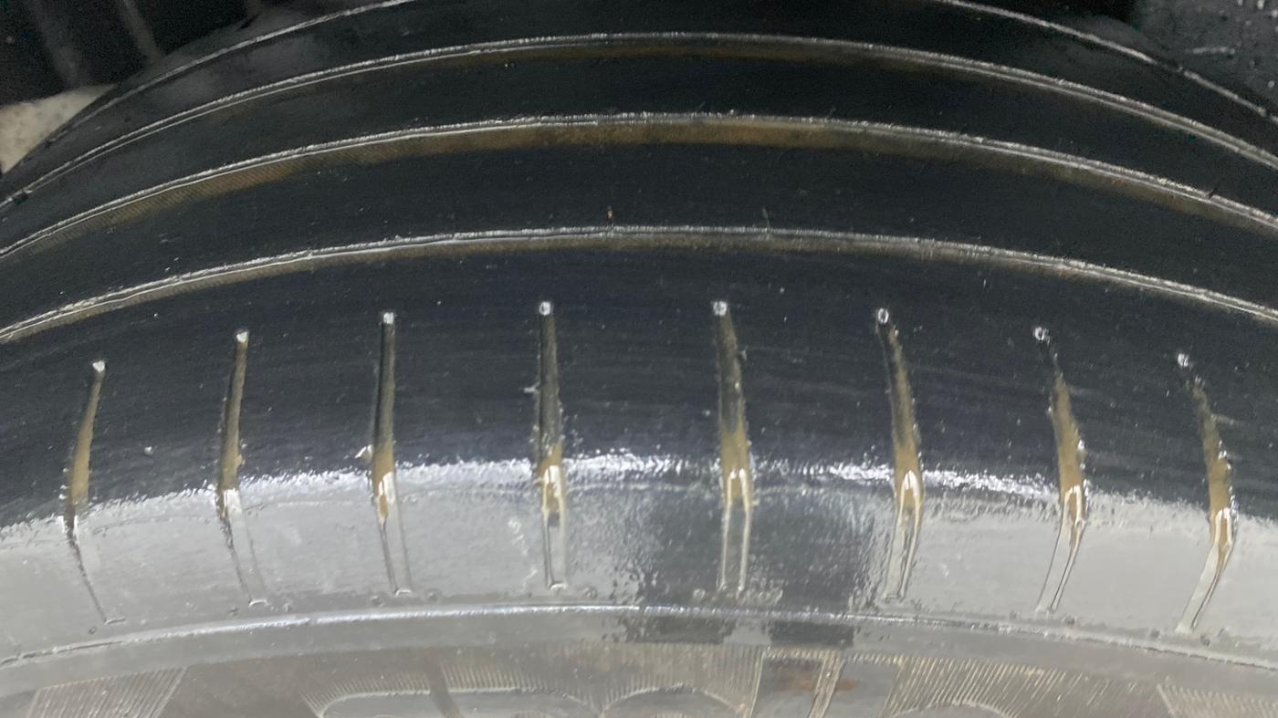 2022 Maruti Baleno ALPHA 1.2 AGS, Petrol, Automatic, 70,338 km, Left Rear Tyre Tread