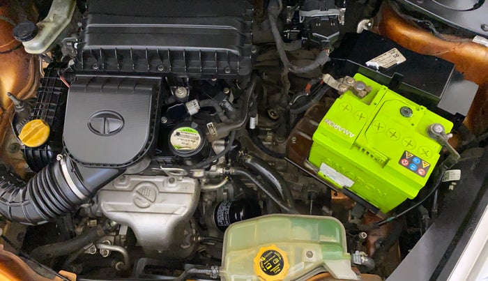 2017 Tata Tiago XM PETROL, Petrol, Manual, 82,601 km, Engine View - Left