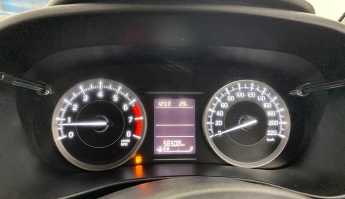 2022 Maruti Baleno SIGMA PETROL 1.2, Petrol, Manual, 56,507 km, Odometer Image