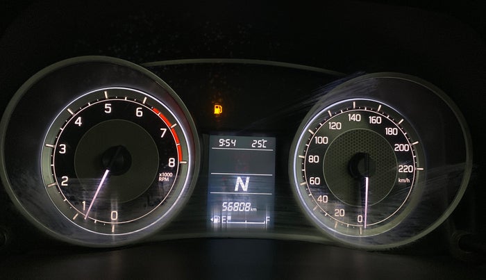 2020 Maruti Dzire VXI AMT, Petrol, Automatic, 56,790 km, Odometer Image