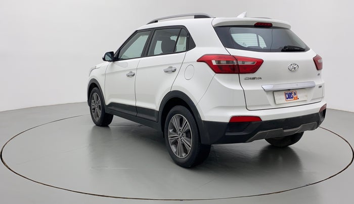 2016 Hyundai Creta SX PLUS AT 1.6 PETROL, Petrol, Automatic, 31,500 km, Left Back Diagonal