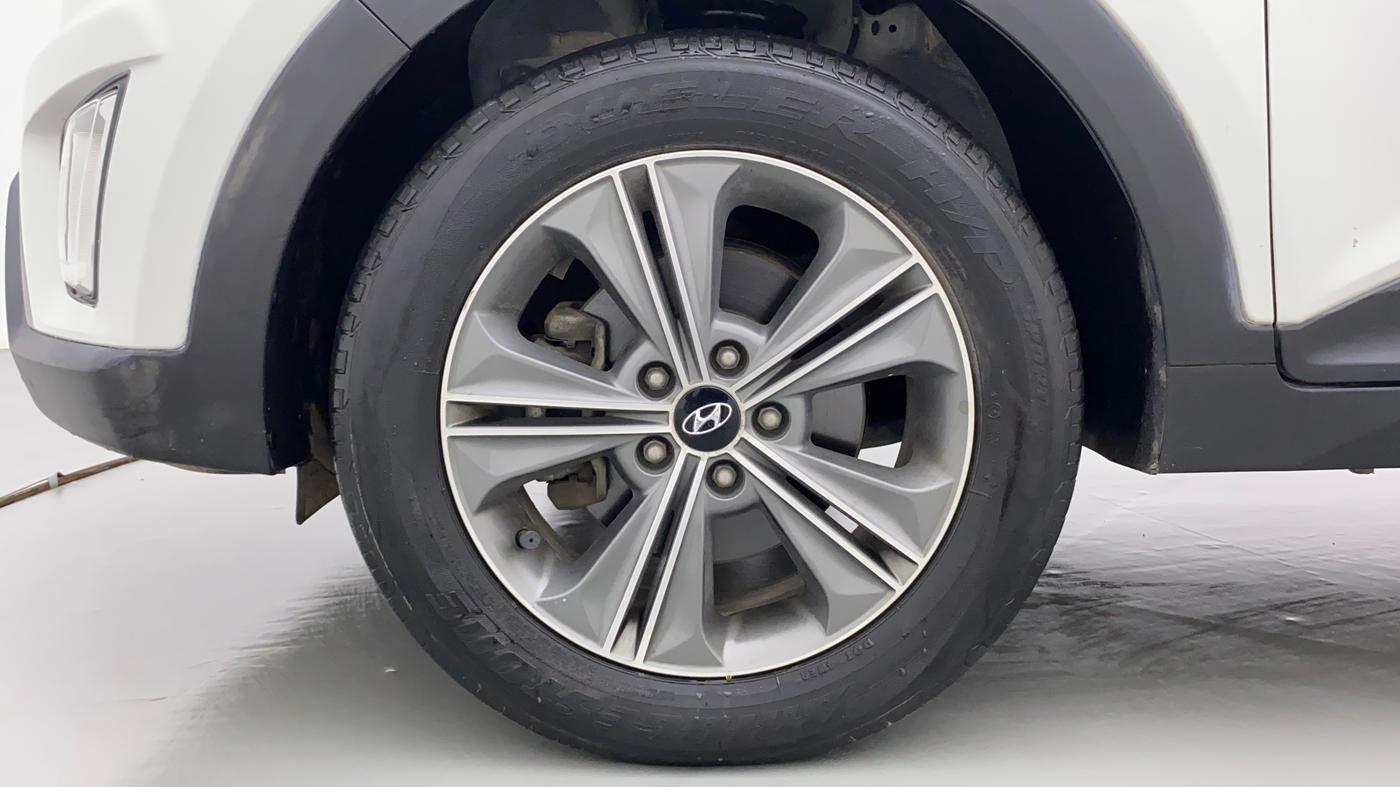 2016 Hyundai Creta SX PLUS AT 1.6 PETROL, Petrol, Automatic, 31,500 km, Left Front Wheel