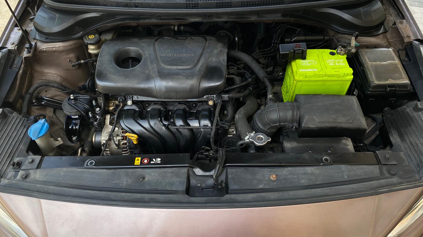 2018 Hyundai Verna 1.6 VTVT SX (O) AT, Petrol, Automatic, 71,791 km, Engine View