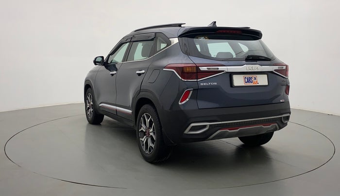 2021 KIA SELTOS GTX PLUS DCT 1.4 PETROL, Petrol, Automatic, 20,741 km, Left Back Diagonal