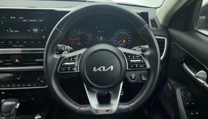2021 KIA SELTOS GTX PLUS DCT 1.4 PETROL, Petrol, Automatic, 20,741 km, Steering Wheel Close Up