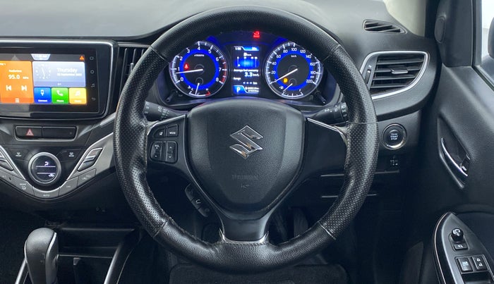 2021 Maruti Baleno ZETA 1.2 K12 CVT, Petrol, Automatic, 37,162 km, Steering Wheel Close Up