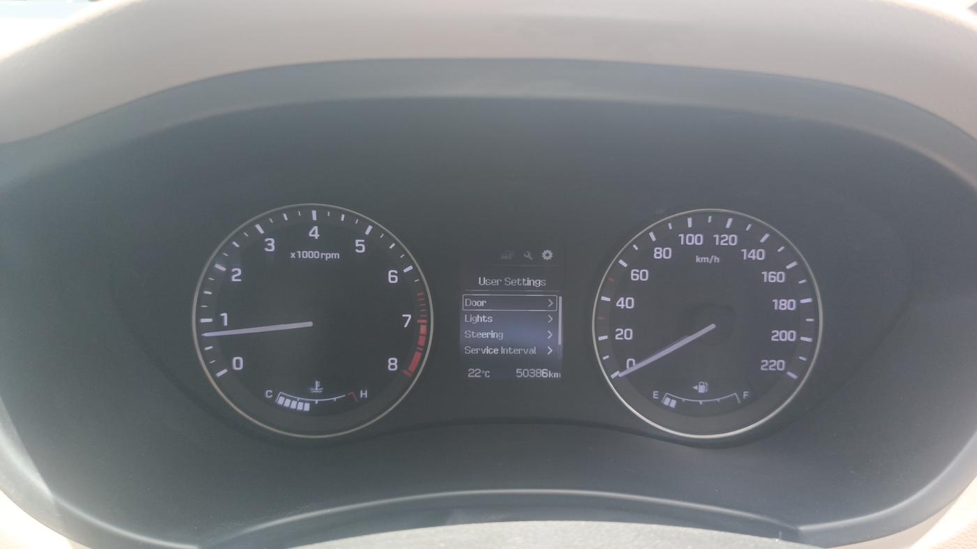 2015 Hyundai Elite i20 ASTA 1.2, Petrol, Manual, 50,385 km, Odometer Image